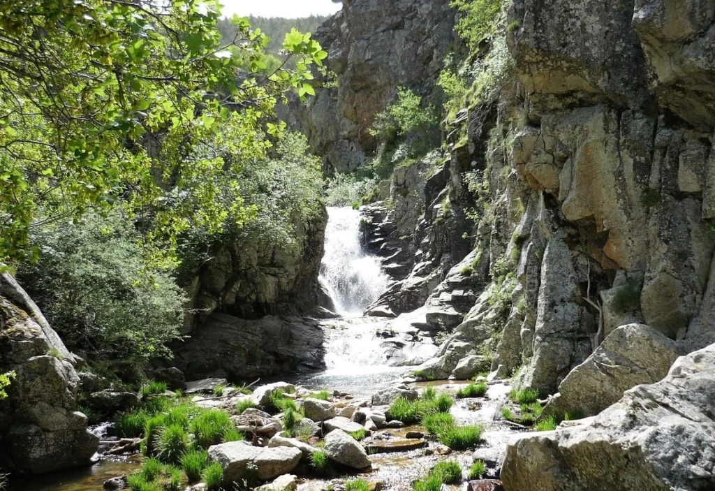 ruta de la cascada del purgatorio