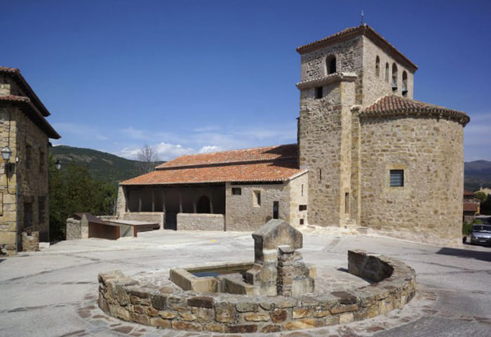 iglesia santo domingo de silos en pradena