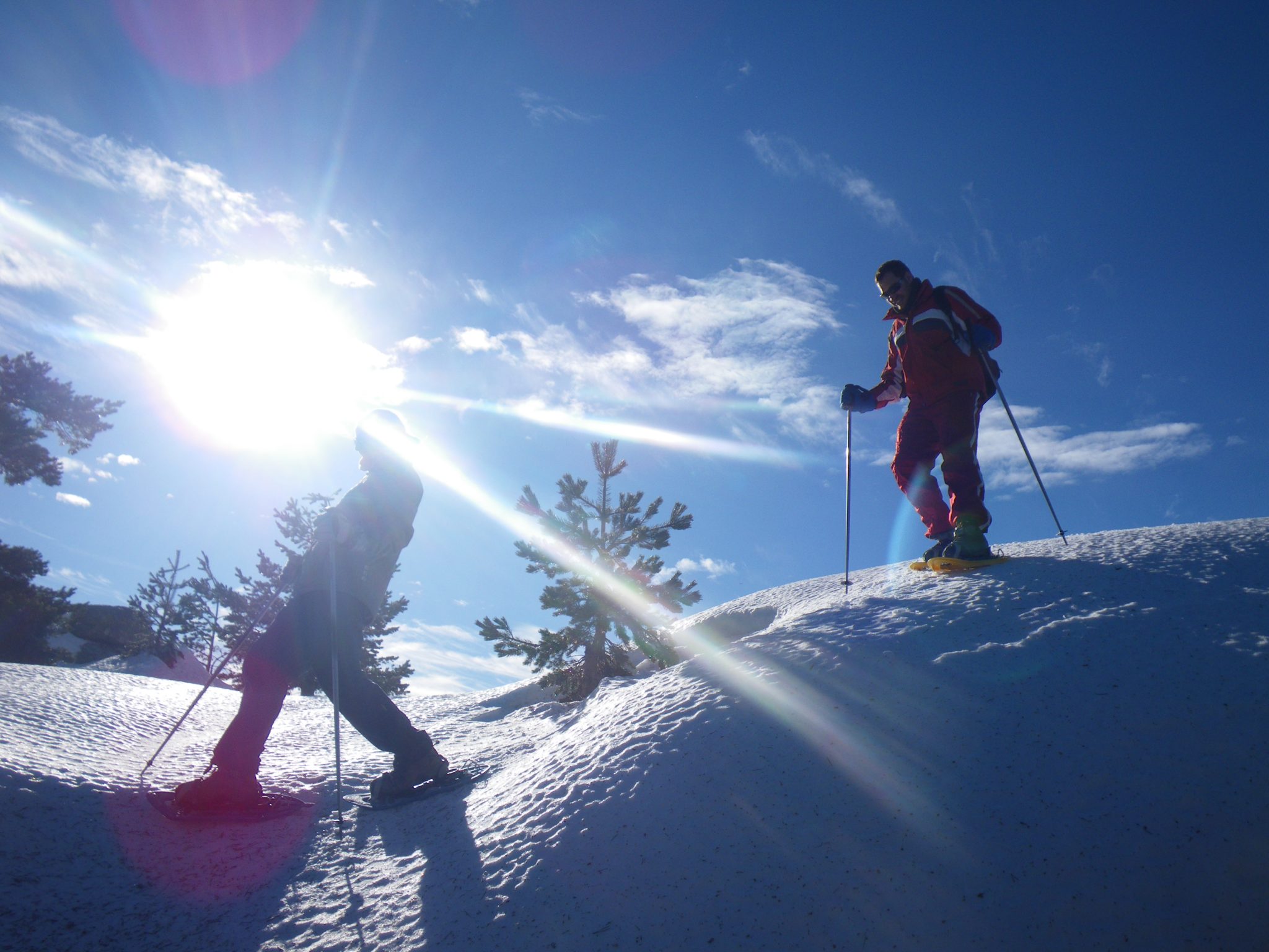 Personas en la nieve