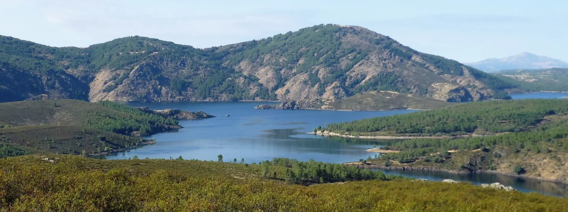 Lago montañas