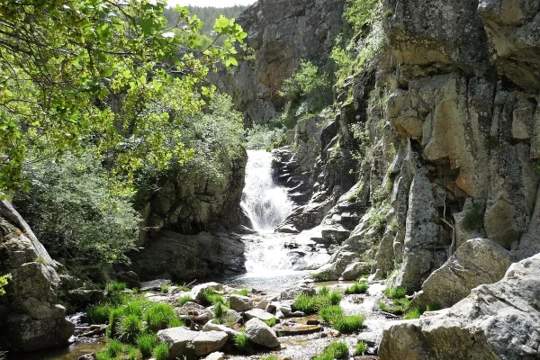 ruta de la cascada del purgatorio